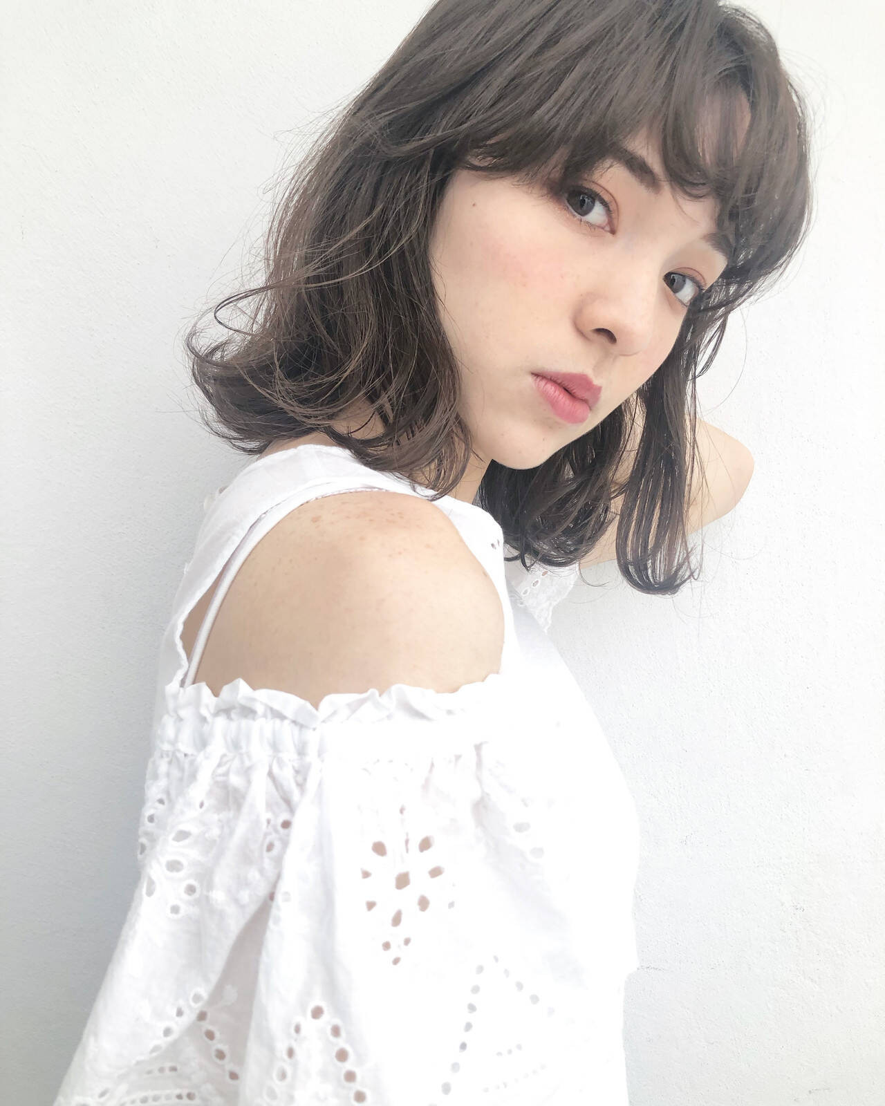 前髪にゆるふわパーマをかけて of hair 店長&director 岡田慎矢 | of hair表参道店